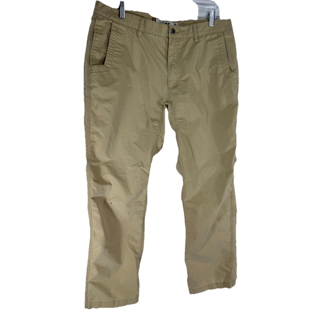 Mountain Khaki Mens 38x32 Chino Pants Broadway Fit Beige Cotton Poly Blend